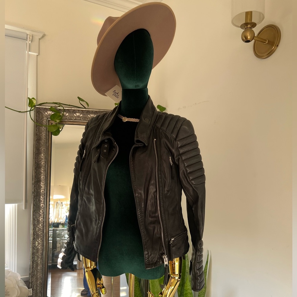 Allsaints Leather Jacket..